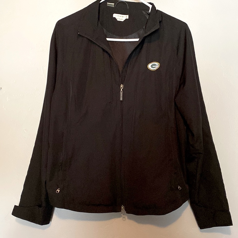 Women’s lightweight Cutter & Buck Green Bay Packers jacket